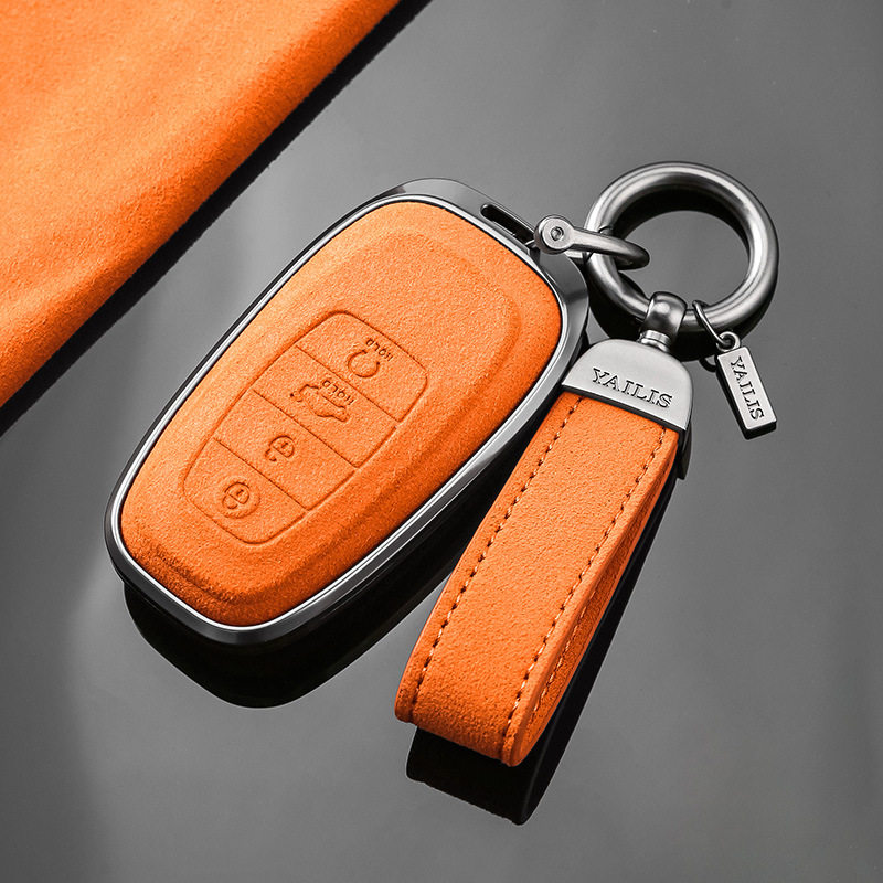 23款红旗hs5钥匙套hs6新款h5h9钥匙壳eqm5钥匙扣hs7男女高档24款