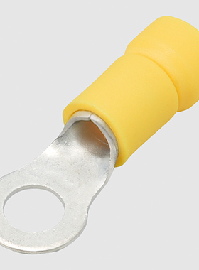 促销进口 KSS R型易进式绝缘端子ERF5.5-4 蓝色 进口端子 100PCS