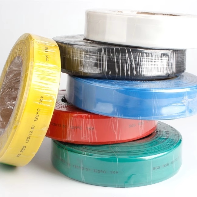 环保绿色热缩套管90mm 热缩套管90 母线保护套/1kv绝缘套管 25米