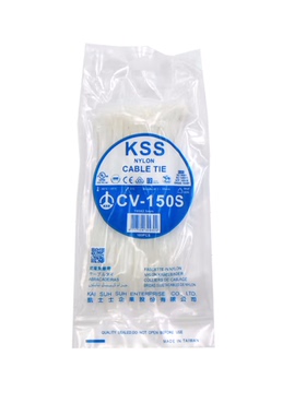 包邮台湾进口 KSS尼龙扎带CV-150S 进口扎带 2.5*150正品100PCS