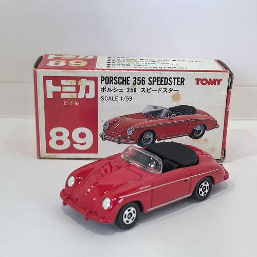 TOMY 多美卡 TOMICA 89保时捷Porsche 356 speedster 合金模型车