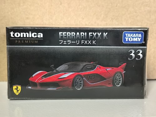 TOMY多美卡TOMICA合金车模黑盒TP33法拉利FXX-K