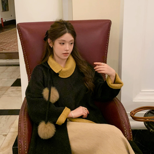 美美桑蕾-羊毛外套(含100羊毛)(人生大衣一眼爱上)CDD123