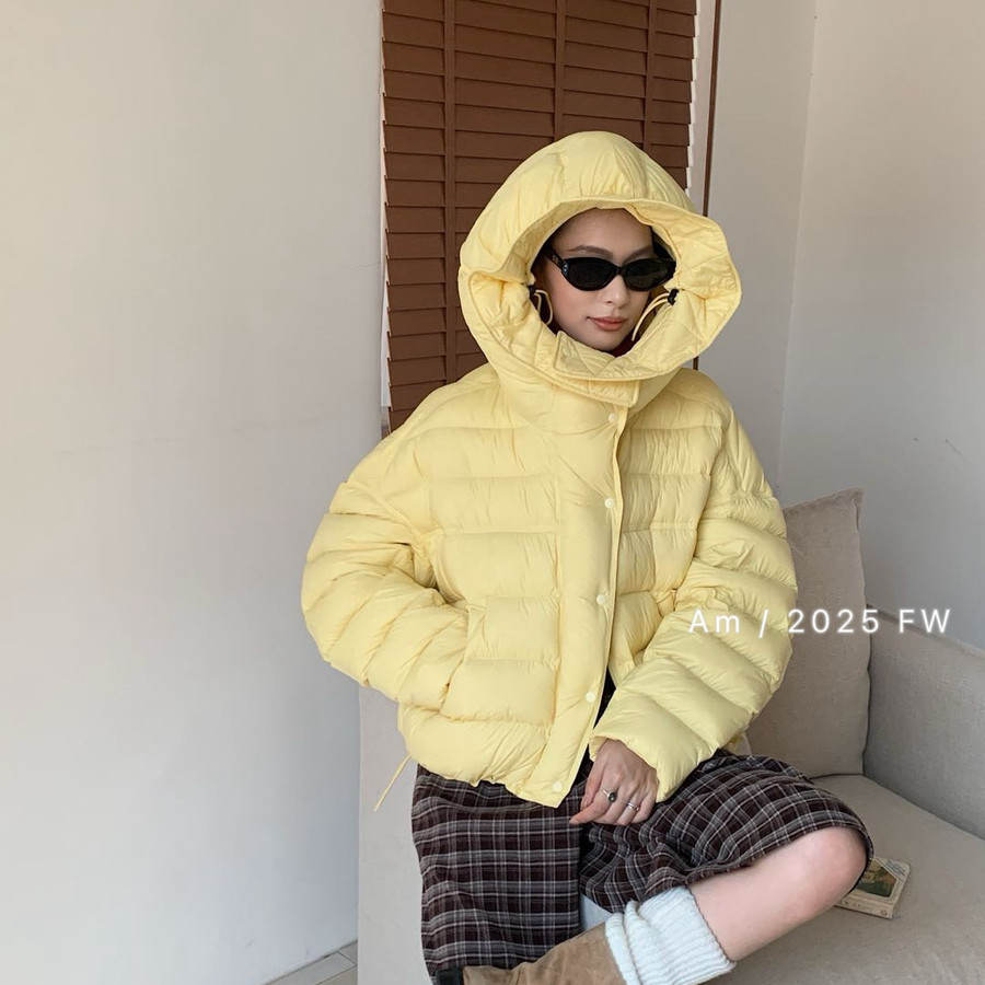 买手严选-泡菜馆-羽绒花苞帽设计轻暖蓬保暖羽绒服外套YS2-8813,女装/女士精品,羽绒服,淘宝优惠券,粉丝福利购,淘宝优惠卷