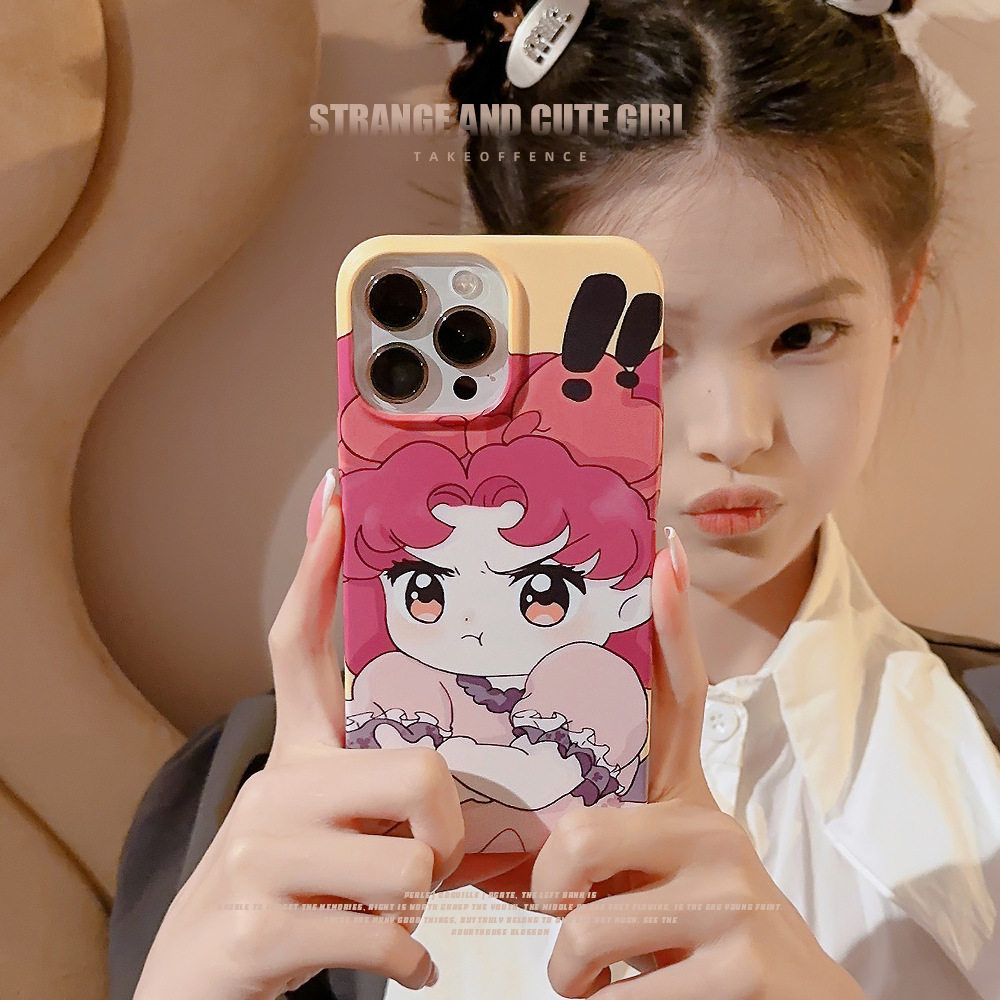 레트로 젠틀 퍼플 15PROMAX APPLE 휴대폰 케이스 IPHONE14 오리지널 13PRO 실리콘 12 11P에 적합