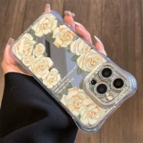 Apple, белые совместимые защитные очки, чехол для телефона, iPhone 12/13, зеркальный эффект, iphone, 15promax