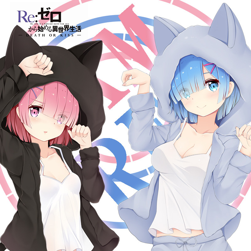 re从零开始的异世界生活蕾姆拉姆等身抱枕套二次元动漫靠枕
