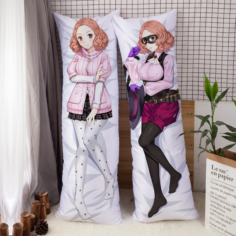 女神异闻录5 persona5 奥村春 动漫等身抱枕 2wt抱枕套