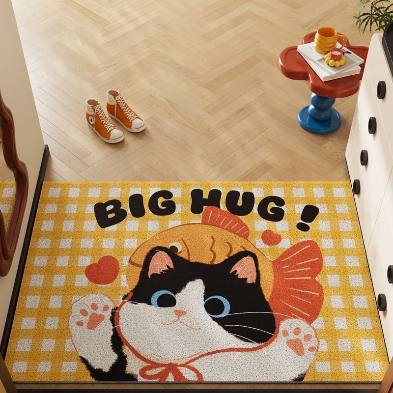 卡通入户门丝圈地垫进门耐脏易打理脚垫子玄关耐磨家用门垫可裁剪,居家布艺,入户地垫,淘宝优惠券,粉丝福利购,淘宝优惠卷
