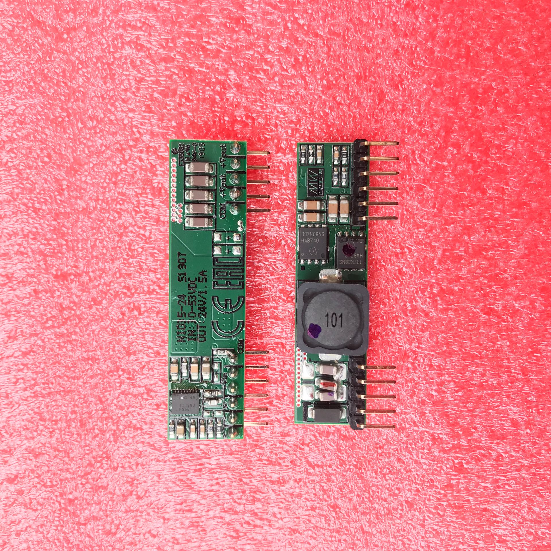 台湾明纬开关电源NID35非隔离型DC-DC直流单组输出5V12V24V变换器