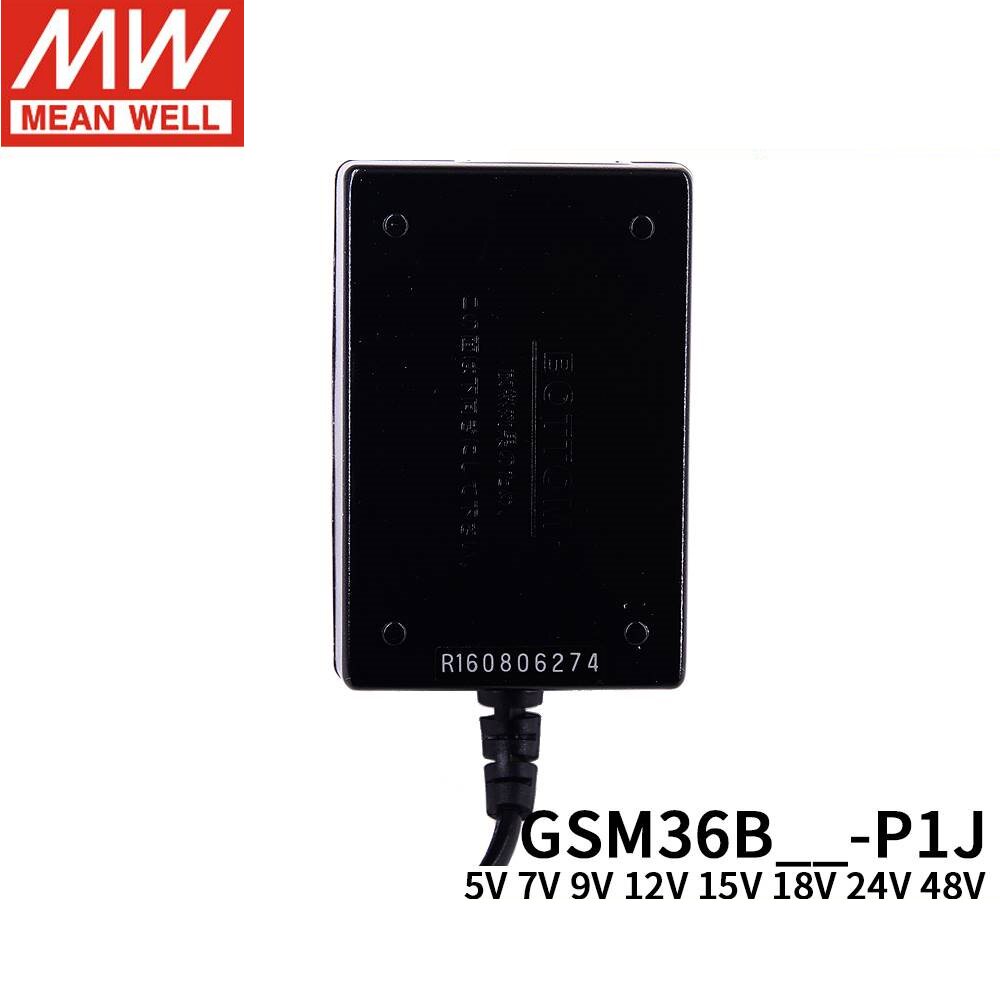 GSM36B MEAN WELL P1J 의료용 B05|B07|B09|B12|B15|B18|B24|B48 전원 공급 장치 5V