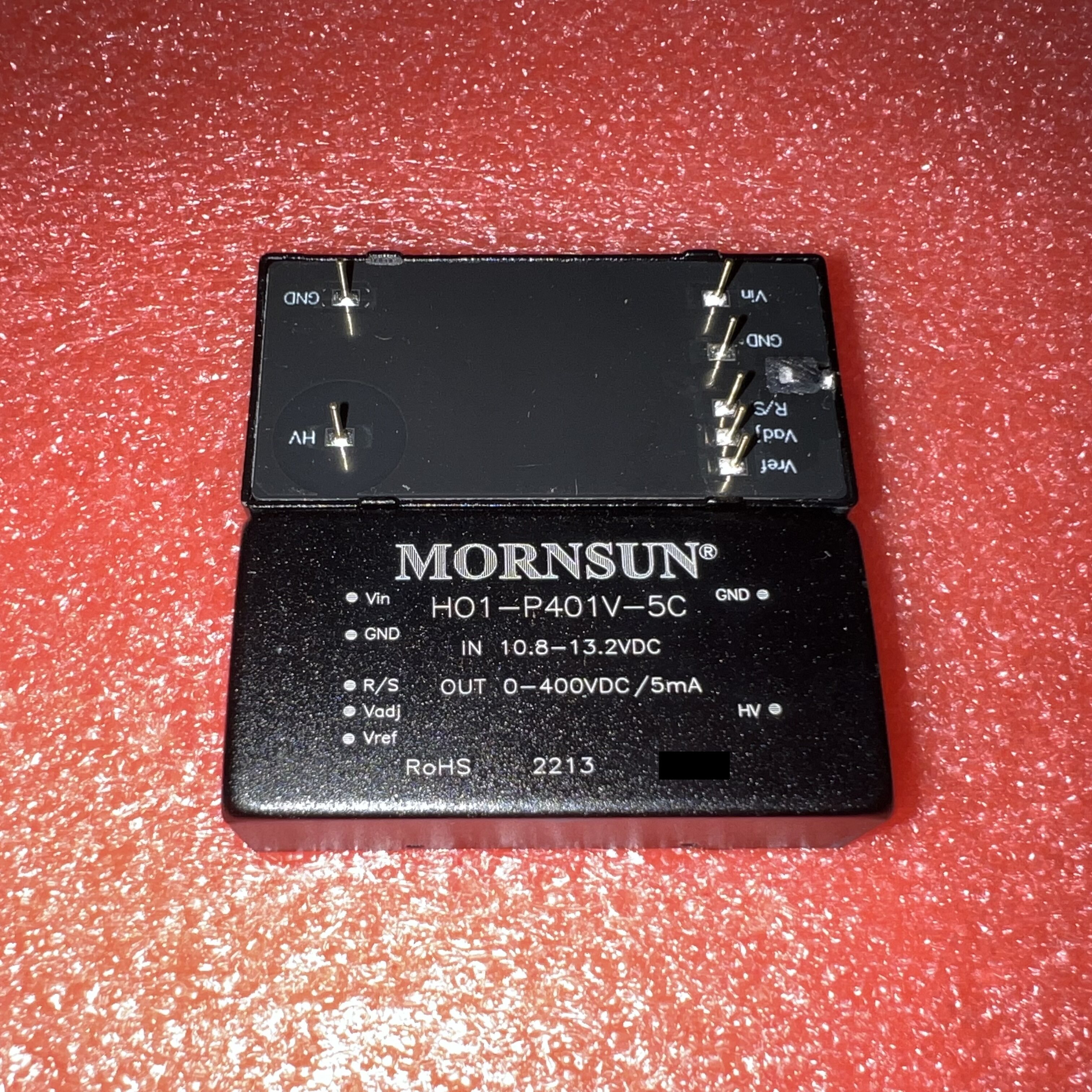HO1-P401-5C高品质非隔离单路稳压0~+400V可调输出 DC-DC模块电源