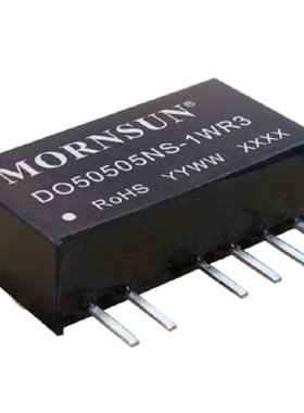 D050505S-1WR3/D050505NS-1WR3 1W 高品质DC-DC双路模块电源 全新