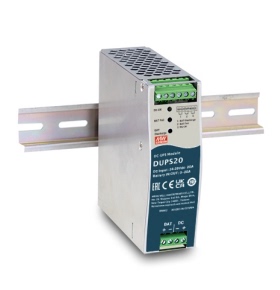DUPS20/40明纬安防应急模块24V20A40A直流不间断导轨类DC UPS模块
