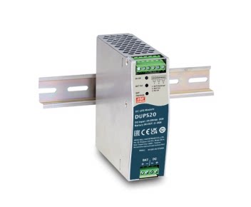DUPS20/40明纬安防应急模块24V20A40A直流不间断导轨类DC UPS模块