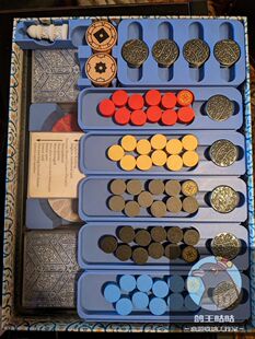 帕米尔和平第二版桌游收纳 3d打印（仅收纳无桌游）