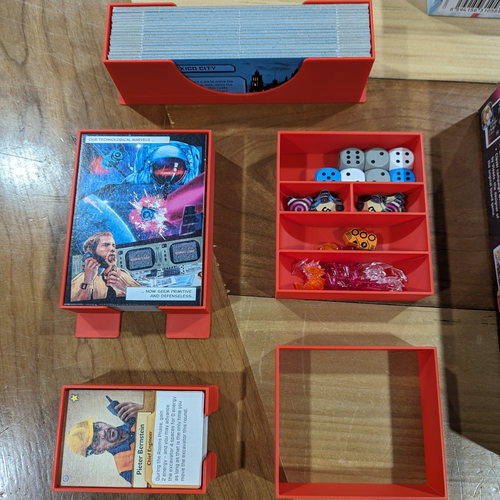 坠空之下桌游收纳3D打印