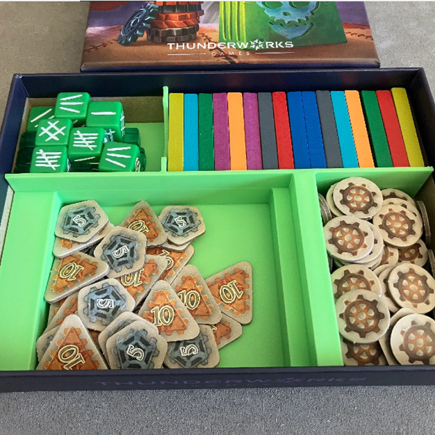 翡翠骰骨EmeraldSkulls桌游收纳