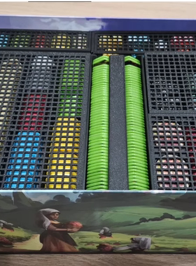 勃艮第城堡特别典藏版 The Castles of Burgundy桌游收纳(仅收纳)