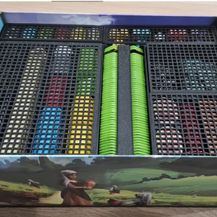 勃艮第城堡特别典藏版 The Castles of Burgundy桌游收纳(仅收纳)