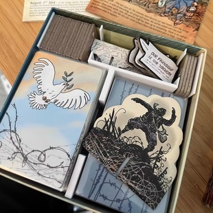 步兵的恐惧 The Grizzled桌游收纳 3D打印（仅收纳无桌游）支持扩