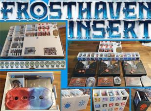 寒霜迷城Frosthaven桌游收纳3D打印