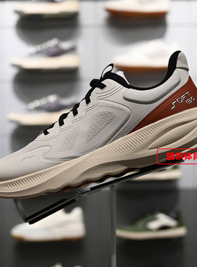 李宁SOFT GO2 V4都市履行男子2025冬季柔软潮流运动休闲鞋AGLV063