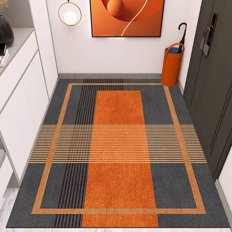 防滑吸水硅藻泥入户门地毯玄关垫