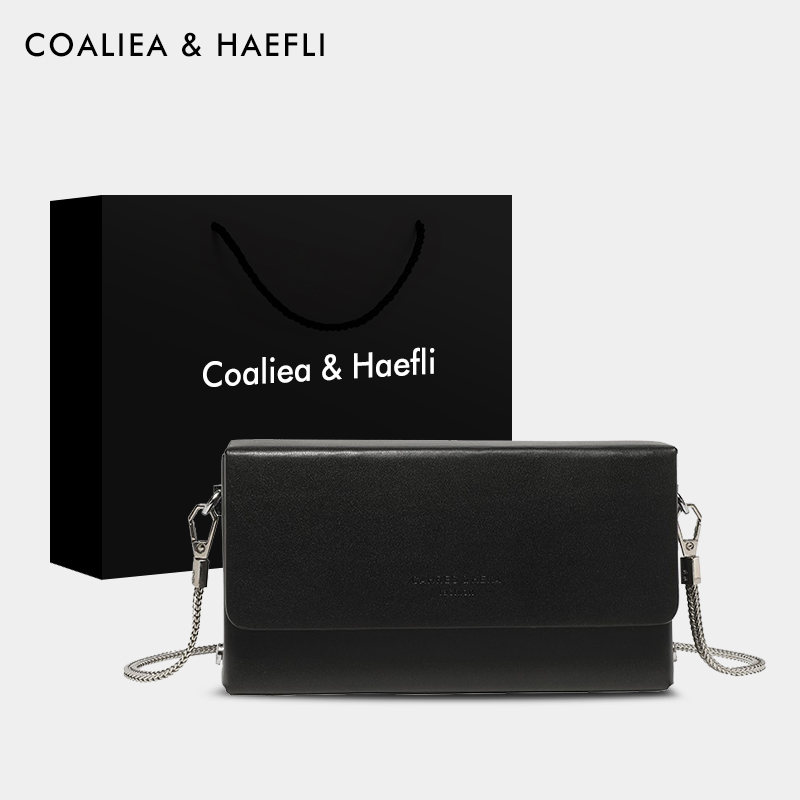 官网COALIEA&KAEFLI蛇骨链小方包