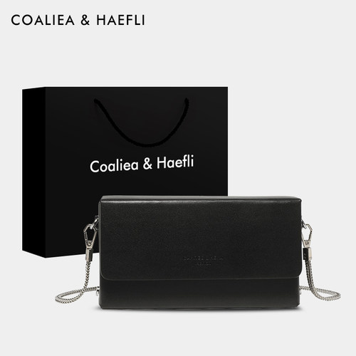 官网COALIEA&KAEFLI蛇骨链小方包