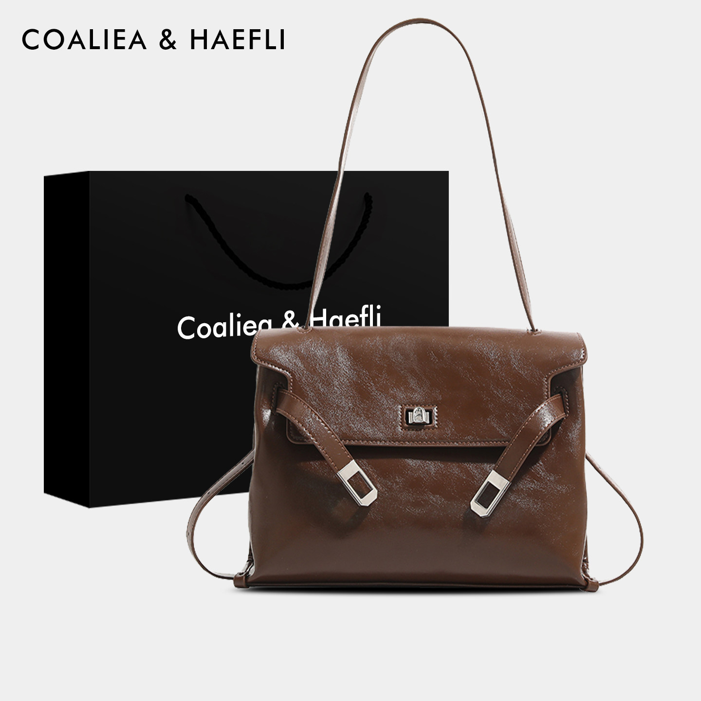 明星同款油蜡皮凯莉包包女2026新款大容量托特包邮差包通勤hobo包,箱包皮具/热销女包/男包,托特包,淘宝优惠券,粉丝福利购,淘宝优惠卷