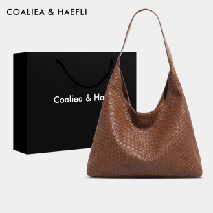 香港品牌小众设计慵懒通勤大容量托特包包女百搭高质感气质单肩包