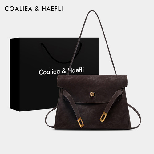 官网COALIEA&HAEFLI高级感hobo包