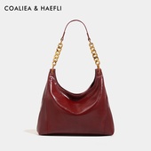 香港品牌高级感托特包大容量女包包单肩腋下包红色结婚包包新娘包