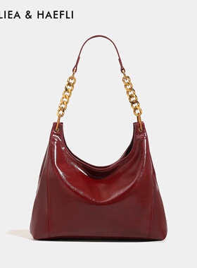 香港品牌高级感托特包大容量女包包单肩腋下包红色结婚包包新娘包