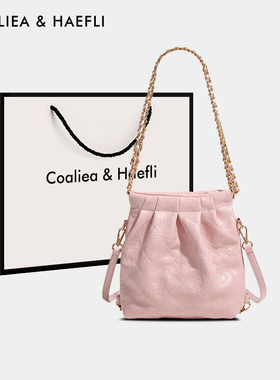 香港代购2026新款女包春迷你流浪包链条腋下托特包单肩斜挎双肩包