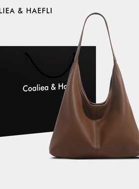 香港品牌高质感托特包包女2026春夏新款大容量单肩包软皮通勤大包