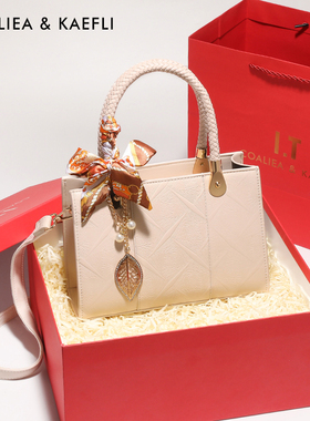 母亲节礼物妈妈包包女26新款手提包大气中年婆婆包时尚单肩斜挎包