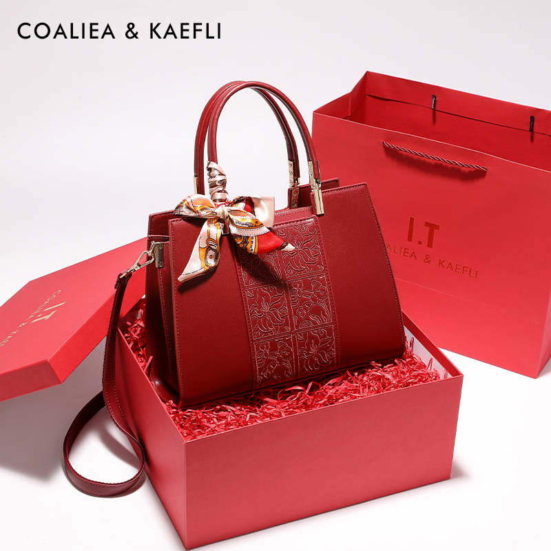 官网COALIEA&HAEFLI刺绣妈妈包女