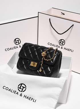 香港代购小香风包包女2026新款时尚菱格链条包方胖子单肩斜挎包潮