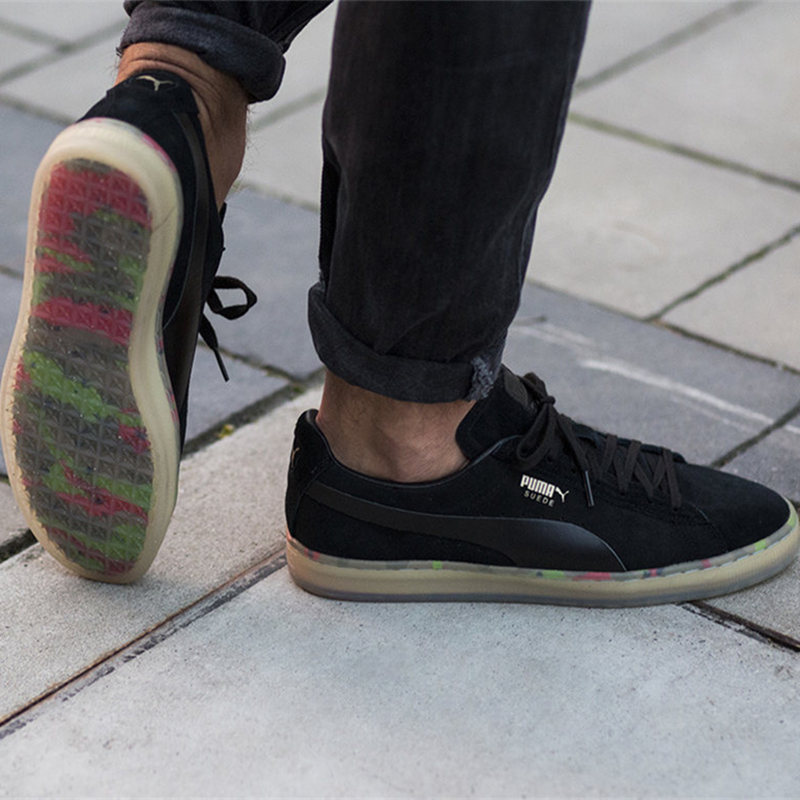 代購水晶底 Puma suede v2 city philly彪馬男鞋費城聯名休閑板鞋