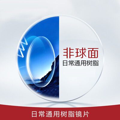 品牌超薄非球面树脂镜片片
