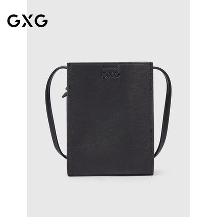 GXG男士商场同款便携手机零钱斜挎包单肩包G24X515010