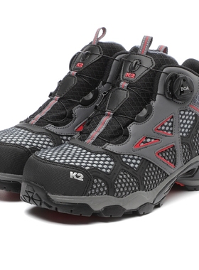 K2-60 韩国直邮劳保鞋 k2安全鞋 工作鞋工装鞋  灰色 240-290mm