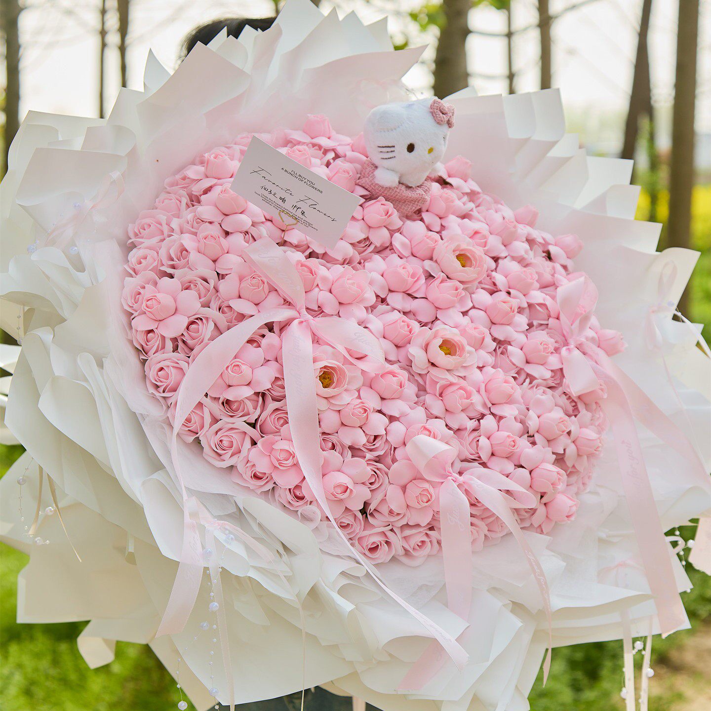 情人节礼物送女友老婆实用伴手礼仙子之吻花束多巴胺浪漫送礼老师