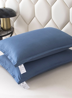 纯棉枕套48cmx74cm一对装成人枕头内胆套家用枕芯套40*60cm一个装