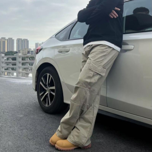 JQ2ALSO美式工装牛仔裤男直筒宽松男生穿搭高级感古着vintage裤子