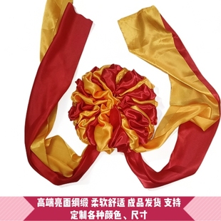 大红花球演出舞蹈多种色加密高端绣球中国风活动场景佛堂寺院装饰