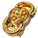 带扣头休闲腰带卡头 高档合金青年裤 新款 时来运转自动扣皮带头男士