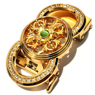 新款时来运转自动扣皮带头男士高档合金青年裤带扣头休闲腰带卡头